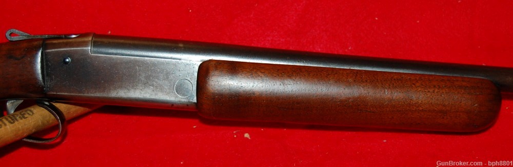 Winchester 37 Single Shot Shotgun 410 Red Letter Pigtail Narrow Hammer-img-6