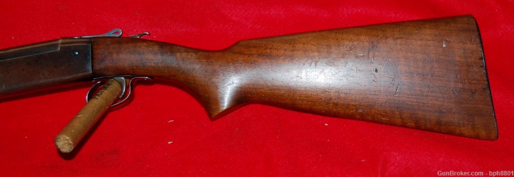 Winchester 37 Single Shot Shotgun 410 Red Letter Pigtail Narrow Hammer-img-8