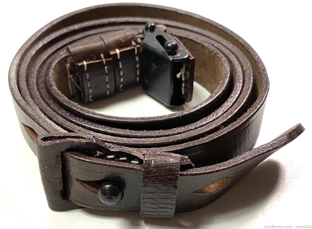 WWII GERMAN MAUSER K98 8MM RIFLE CARRY SLING-OILED-img-0