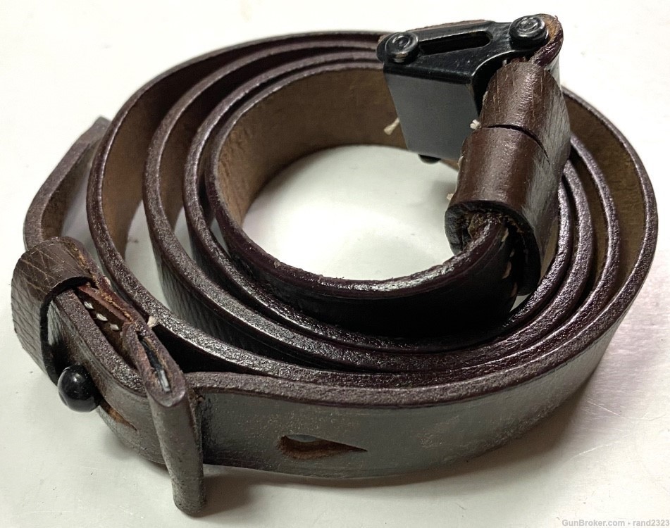 WWII GERMAN MAUSER K98 8MM RIFLE CARRY SLING-OILED-img-2