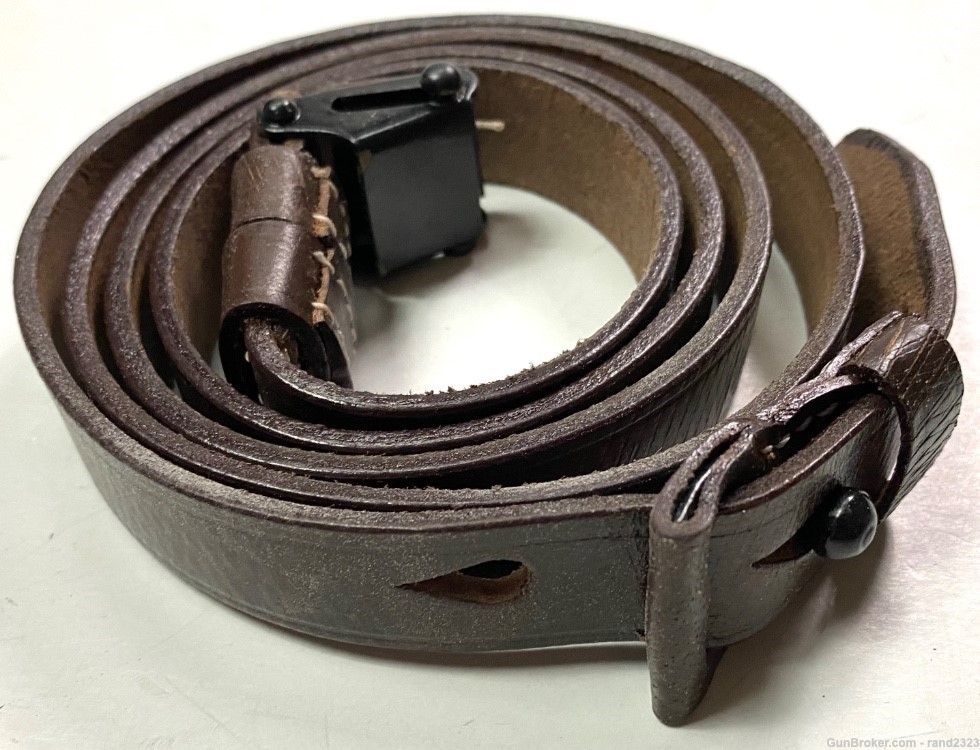 WWII GERMAN MAUSER K98 8MM RIFLE CARRY SLING-OILED-img-1