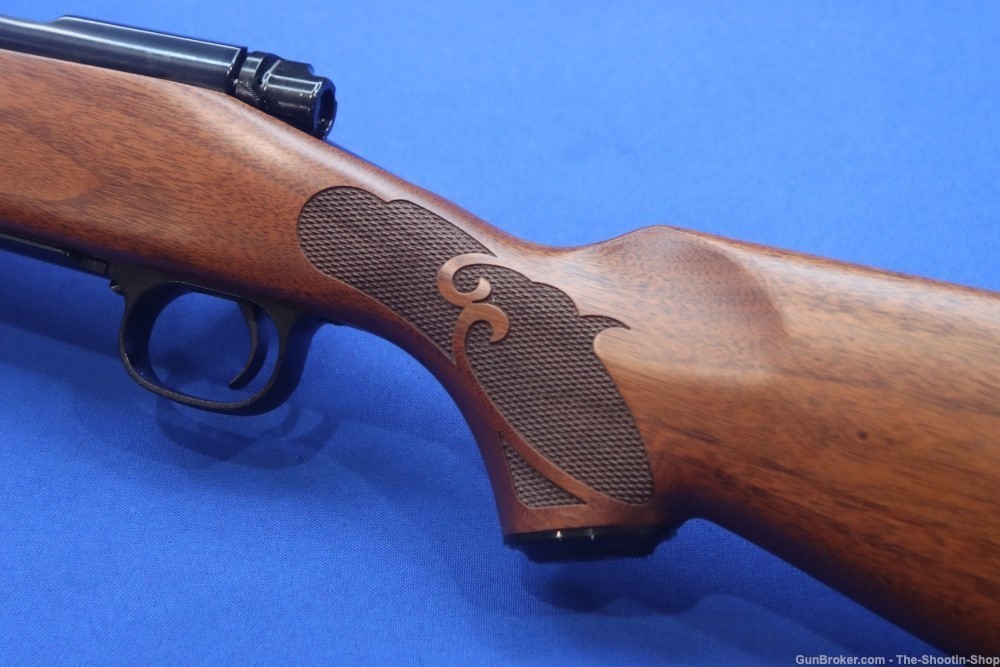 Winchester Model 70 Featherweight Rifle 243WIN 22" Checkered Wood Blued 243-img-12