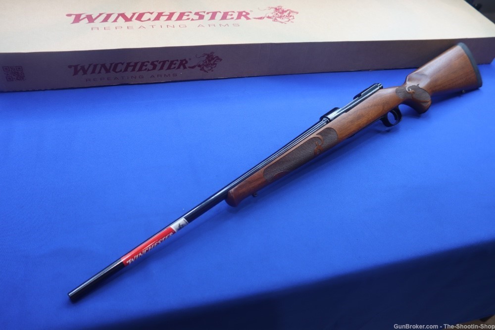 Winchester Model 70 Featherweight Rifle 243WIN 22" Checkered Wood Blued 243-img-29