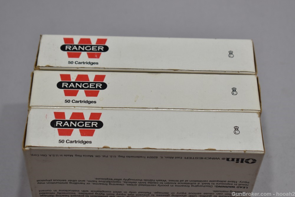 3 Boxes 150 Rds Winchester Ranger SXT Controlled Expansion 40 S&W 165 G -img-3