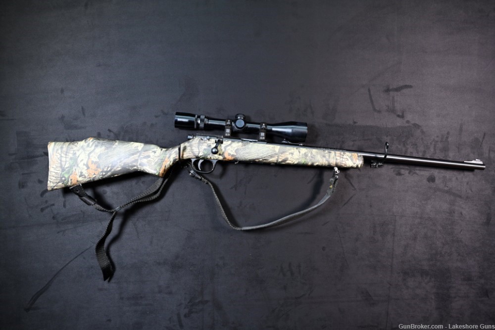 Marlin 25N .22LR Camo Stock NICE! Hard to find! JM Stamped-img-0