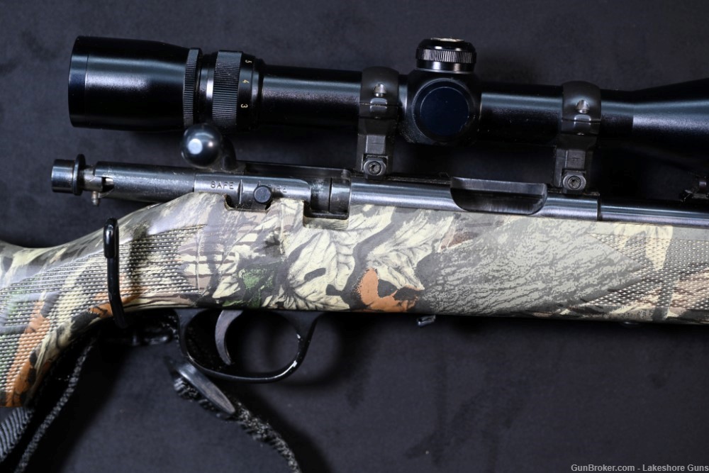 Marlin 25N .22LR Camo Stock NICE! Hard to find! JM Stamped-img-5