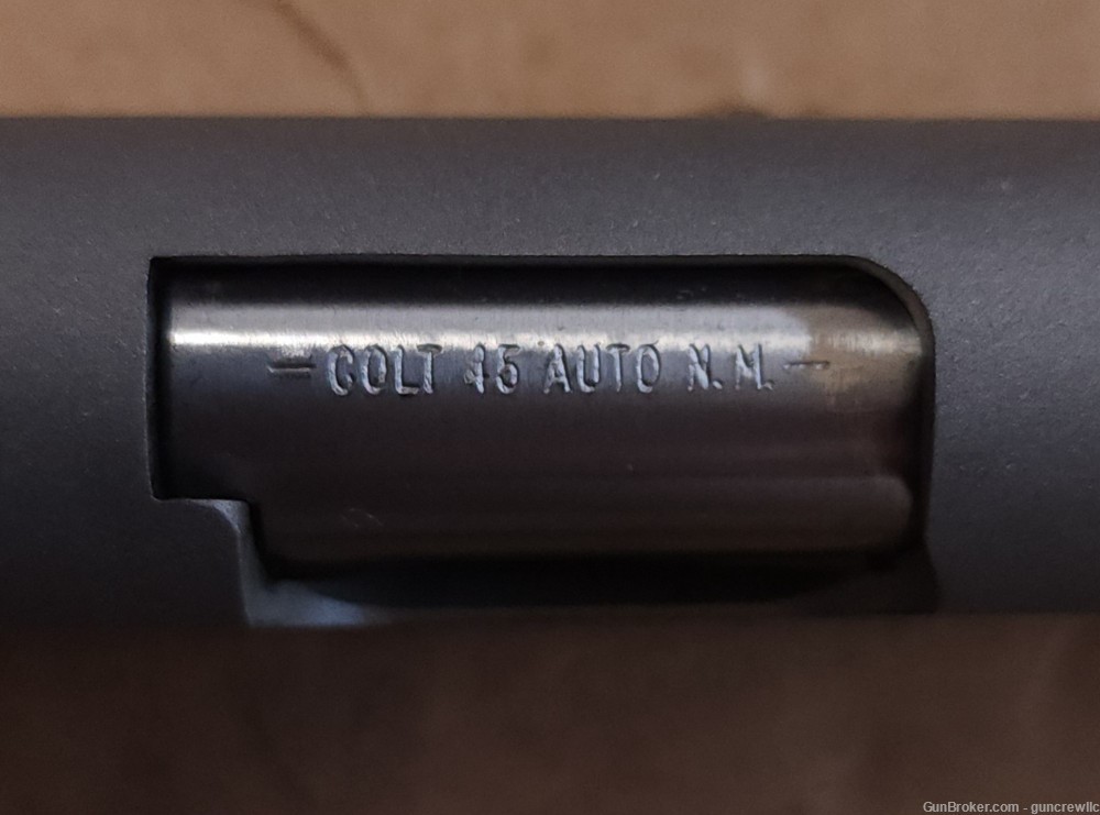  Colt 1911 Series 70 Complete Slide SS National Match Barrel NM 5" 45ACP-img-6