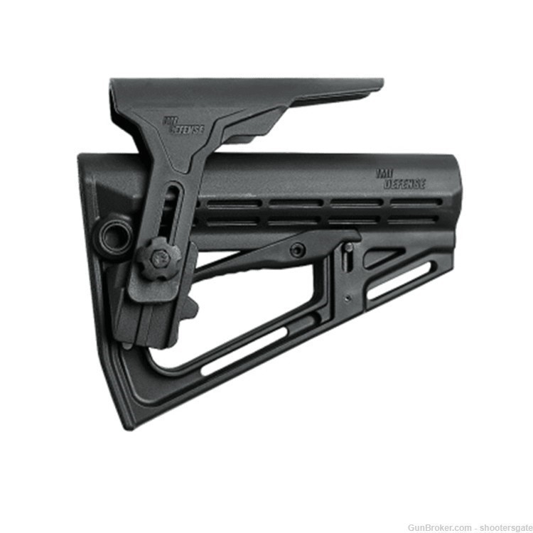 IMI Defense TS-1 Tactical Stock Mil Spec w/Cheek Rest, BLACK, FREE SHIPPING-img-2