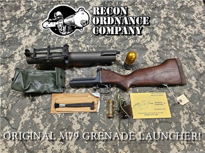 NICE Original USGI M79 Grenade Launcher M-79 M 79 with Extras!