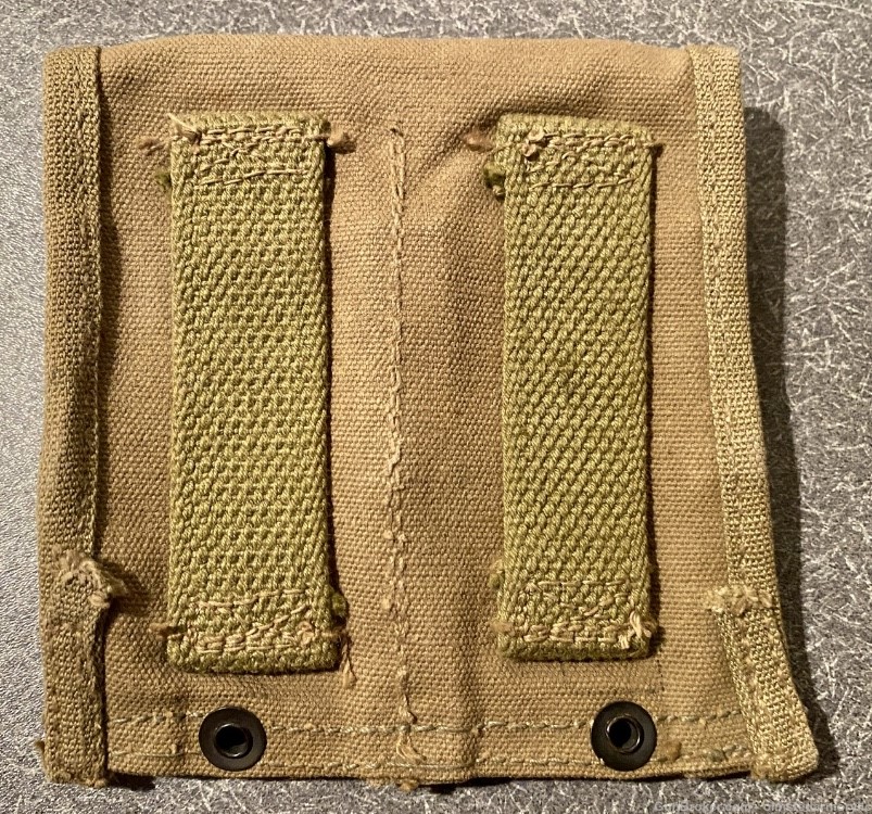 M1 Carbine C-tip sling Stock Pouch and Belt pouch all nice WW2 -img-8