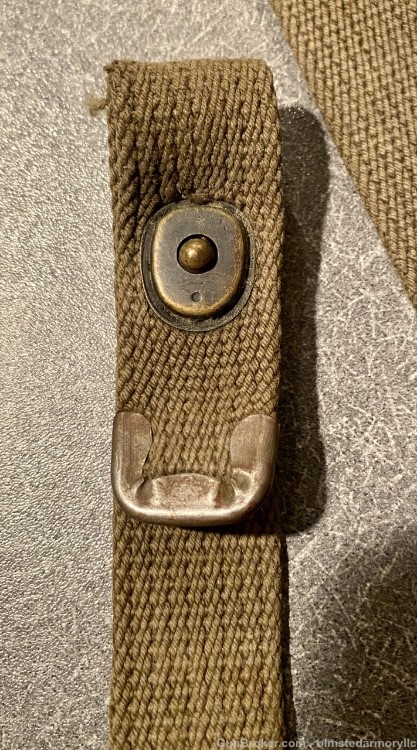 M1 Carbine C-tip sling Stock Pouch and Belt pouch all nice WW2 -img-4