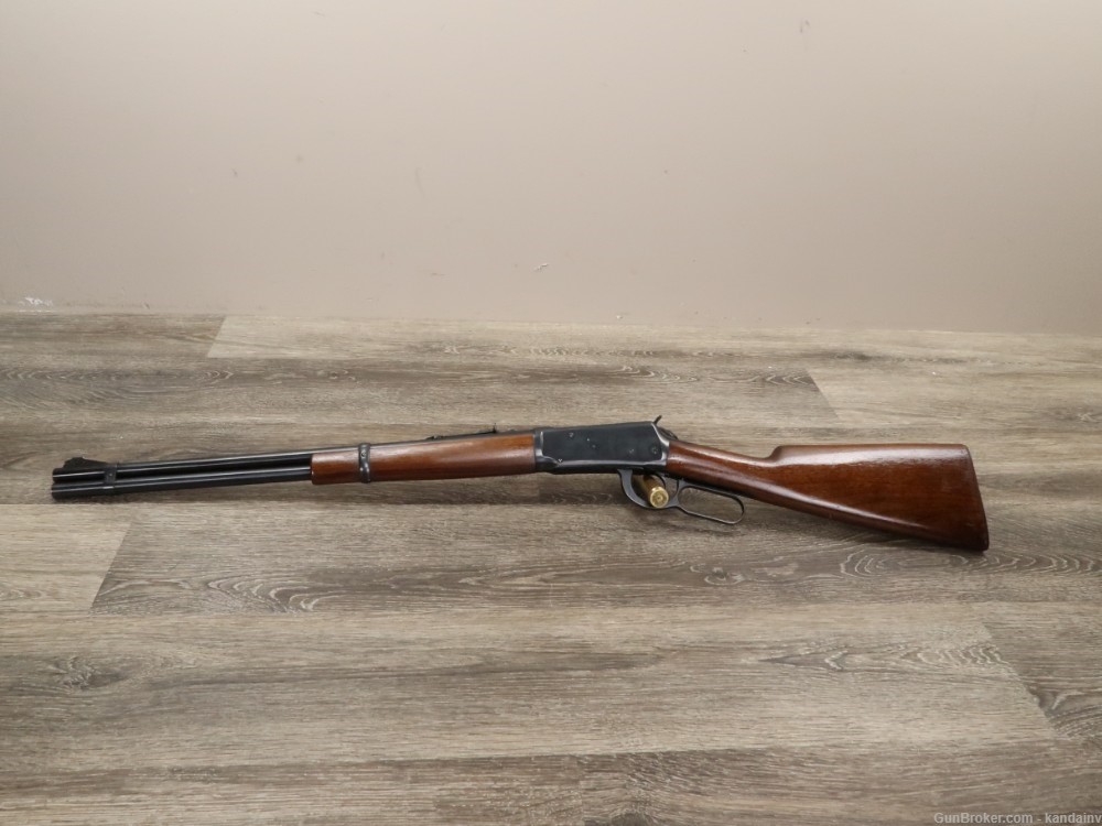 Winchester Model 94 Lever Action Carbine .30 WCF Flat Band 20" 1947-img-1