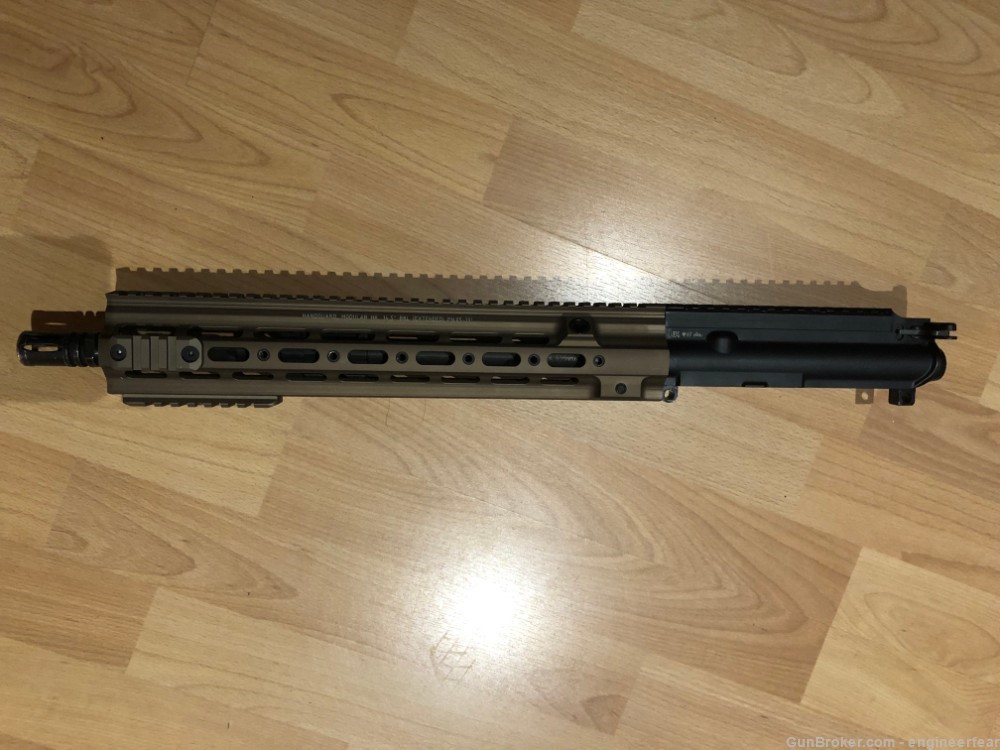 OEM German HK416 14.5" Complete Factory Upper Receiver Geissele CAG Rail-img-0