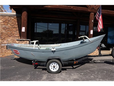 Hog Island 16 Ft Drift Boat on Trailer! Local Pickup Only!LayawayAvailable!