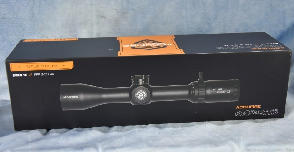Accufire EVRO 12 FFP 3-12x44 Hunting Scope First Focal Plan Mil Reticle-img-12
