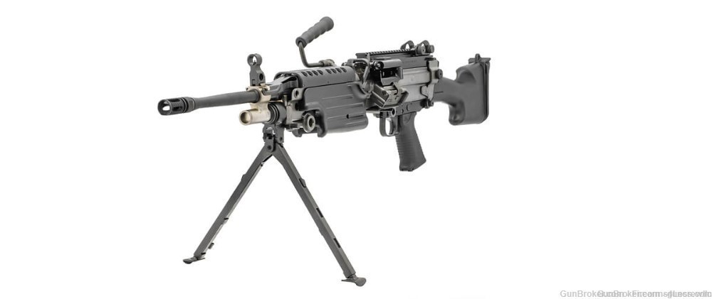 FN American M249S Standard M249-S 5.56 NATO 46-100169 Black 18.5" Layaway-img-1