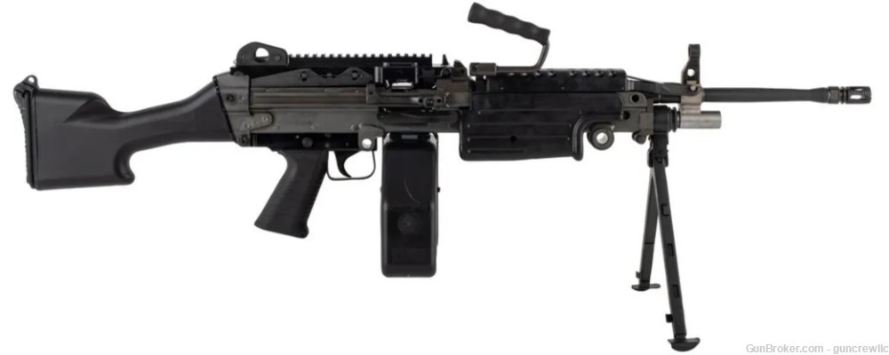 FN American M249S Standard M249-S 5.56 NATO 46-100169 Black 18.5" Layaway-img-2