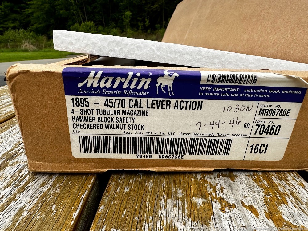 Marlin 1895 .45-70 govt lever action rifle -img-22