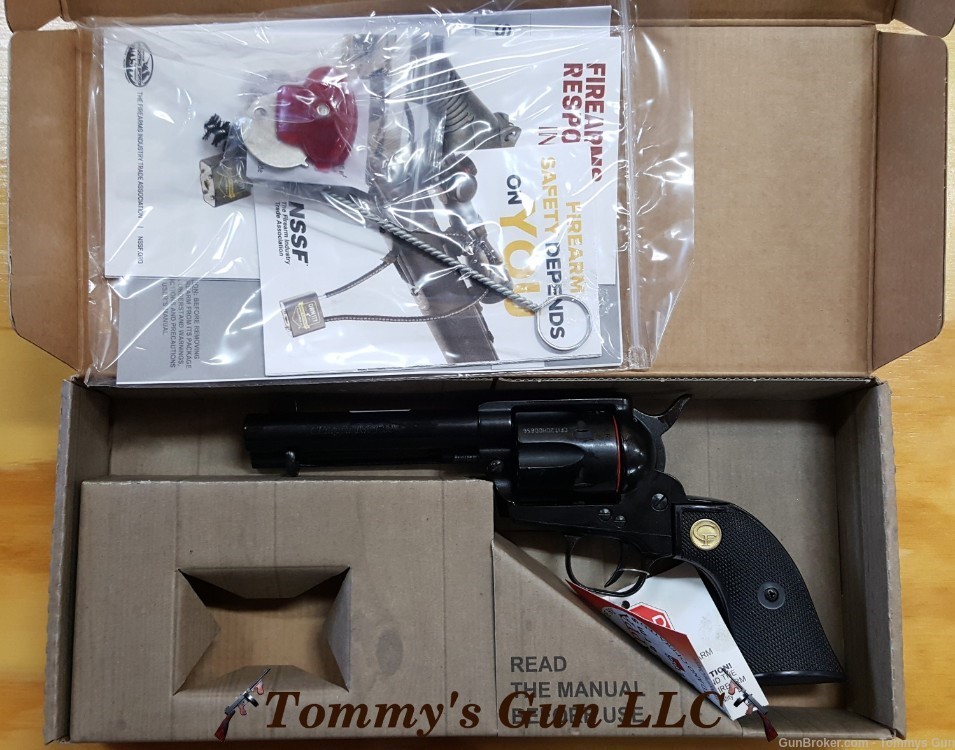 Chiappa Firearms SAA 1873 22 LR 4.75" BRAND NEW IN BOX-img-0