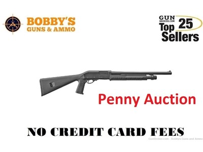 Akkar Churchill 612 12 Gauge Pump Shotgun Pistol Grip *Penny Auction*