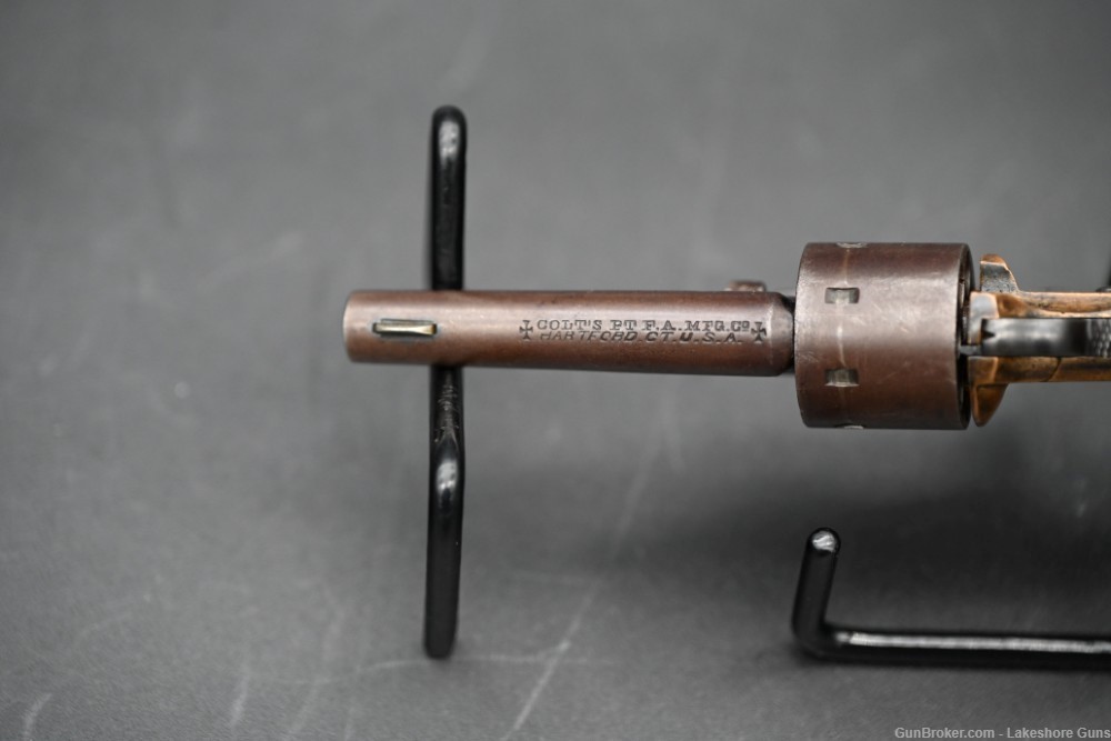 Colt Open Top Pocket Pistol 22 caliber -img-13