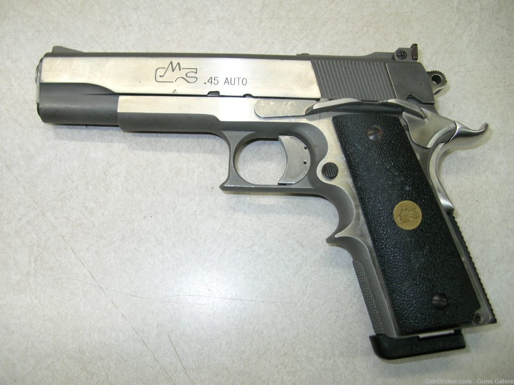 M-S Safari Arms 1911 45 acp 5" stainless -img-2