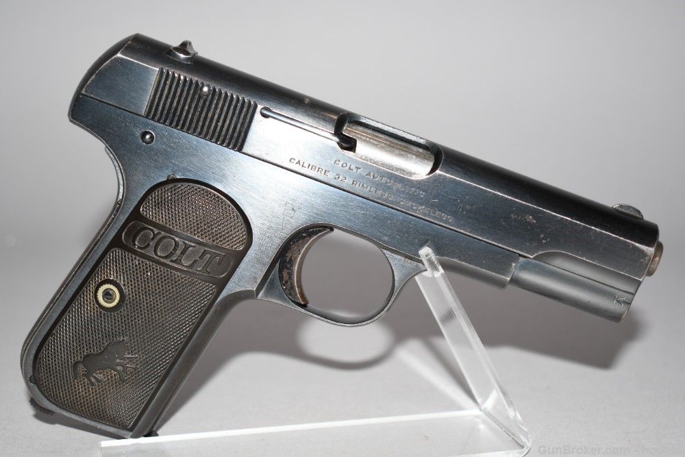 Colt Model 1903 Type III Semi Auto Pistol 32 ACP 1920 C&R-img-0