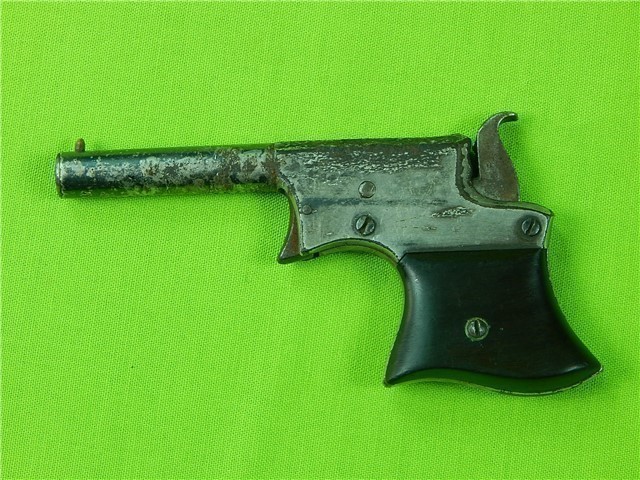 Antique US Remington Vest Pocket .22 Derringer Handgun-img-1