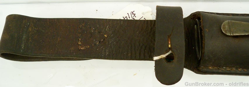 German 98k Bayonet, Scabbard and Leather Frog-img-5