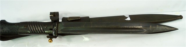 German 98k Bayonet, Scabbard and Leather Frog-img-1