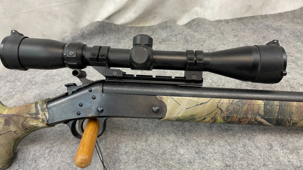 Harrrington & Richardson Handi Rifle .308Win with scope-img-2