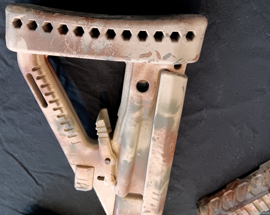 SKS ARCHANGEL TACTICAL STOCK, WITH RAILS, BIPOD & PISTOL GRIP, CAMOUFLAGED-img-4