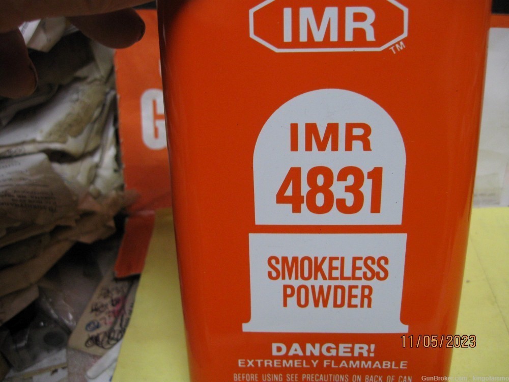 1 Lb IMR 4831 Can Powder AND 40 pc New 270 Win Brass; more available-img-1