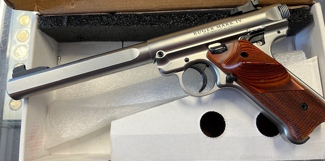 Ruger 40112 Mark IV Competition 22 LR 10+1 6.88" Excellent Condition-img-3