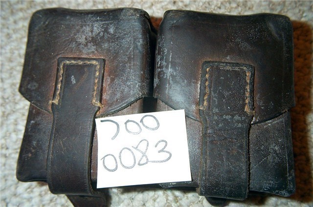 YUGO MAUSER LEATHER DOUBLE AMMO POUCH-img-0