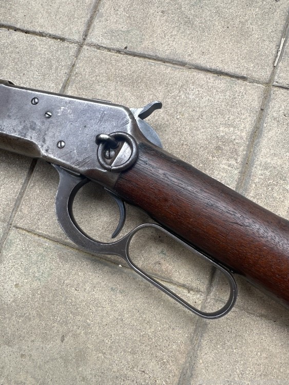 1920-Winchester 1892 Saddle ring carbine 44-40-img-1
