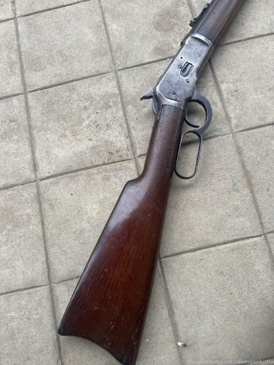 1920-Winchester 1892 Saddle ring carbine 44-40-img-4