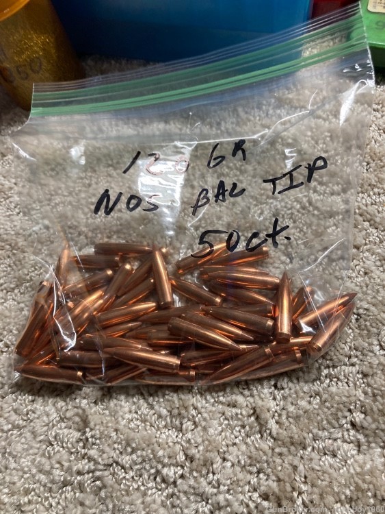264 cal Nosler bullets ballistic tip 120 grain-img-0