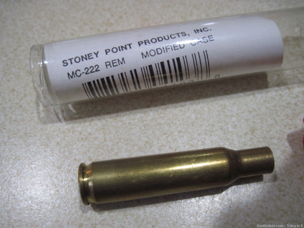 Stoney Point modified case, 222 Remington, to fit the Hornady OAL Gage-img-0