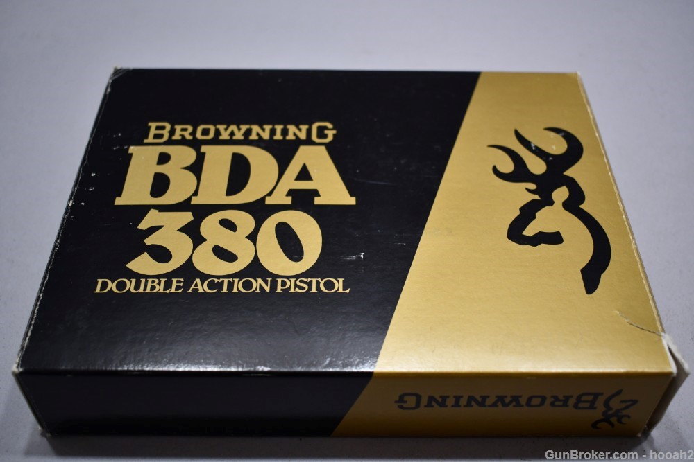 Nice Browning BDA 380 ACP Semi Auto Pistol FN Beretta W Box 1981-img-35