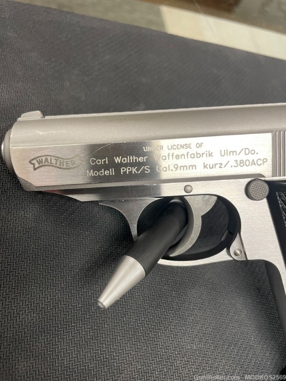 Walther/Interarms Model PPK/S Stainless .380-img-5