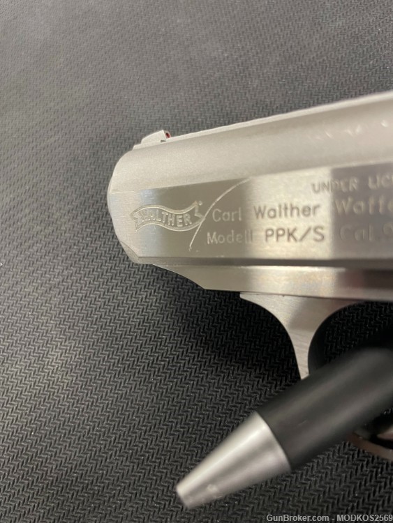 Walther/Interarms Model PPK/S Stainless .380-img-6