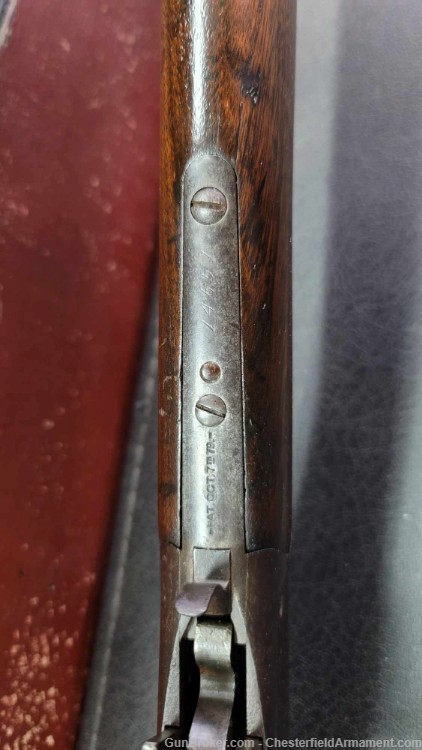 Winchester Model 1885 Low Wall Rifle 22 Short made in 1887 Octagon Barrel-img-17