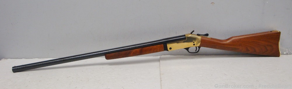 Henry Single Shot 12 GA 28 3.5 Polished Brass Receiver & Walnut Stock - NIB-img-12