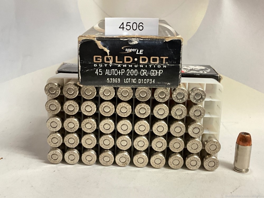 45 Auto HP by Speer Gold Dot 48rds Remain-img-0