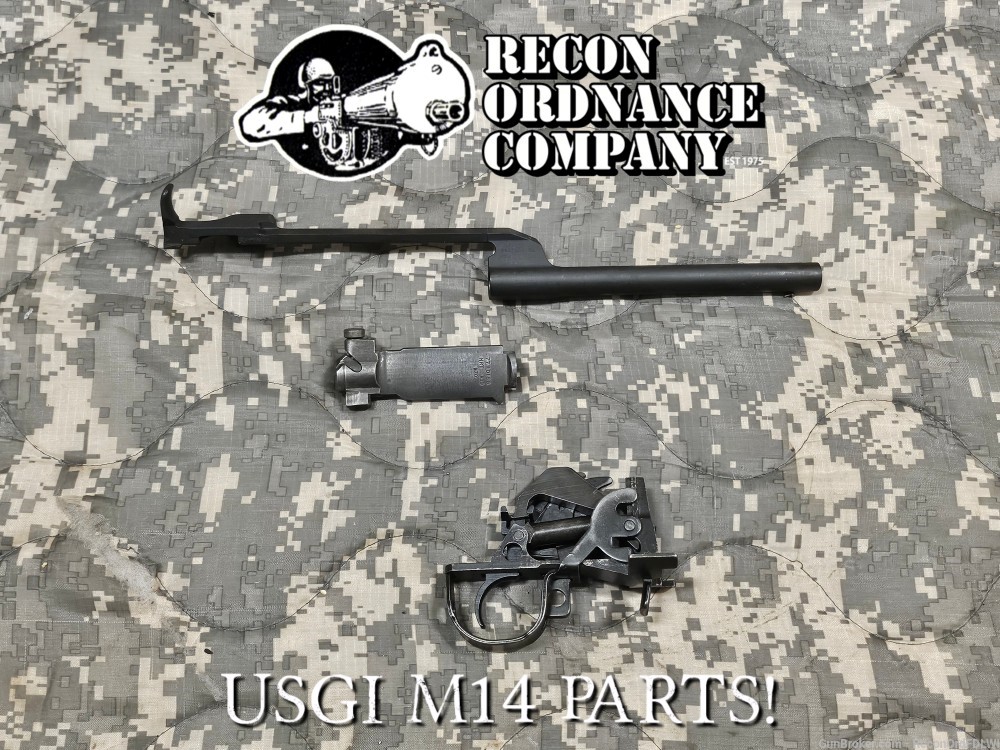 USGI M14 Parts! M-14 M 14 M1A Op Rod, Trigger Group, Bolt-img-0