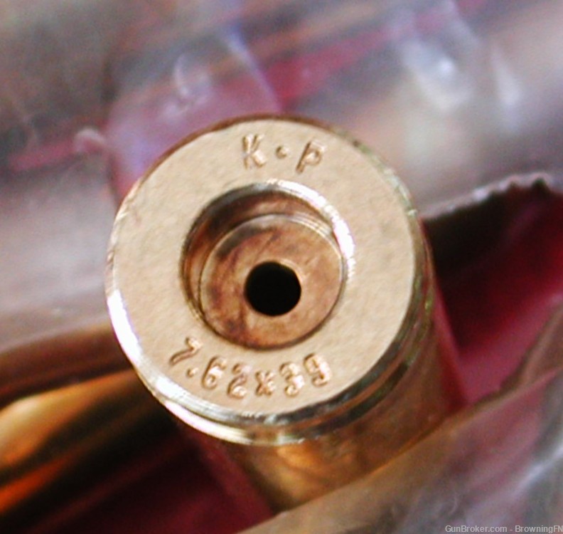 100 NEW LAPUA Brass Cases for 7.62x39 Cartridges-img-1