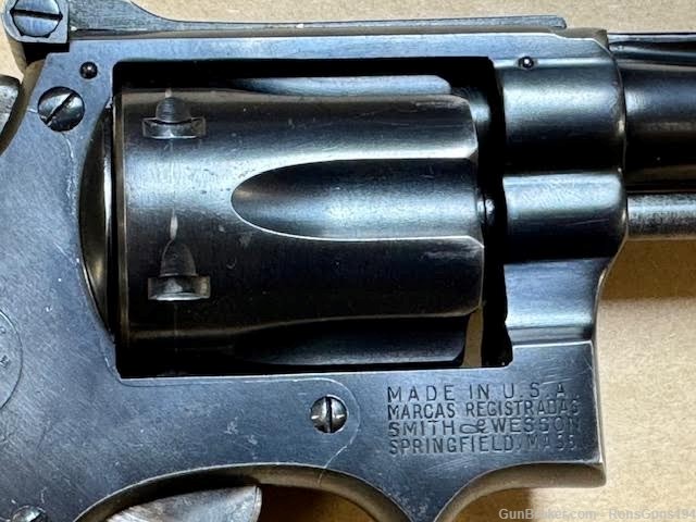 1952 Smith & Wesson K-22 Masterpiece revolver 6 inch Barrel original Box-img-12