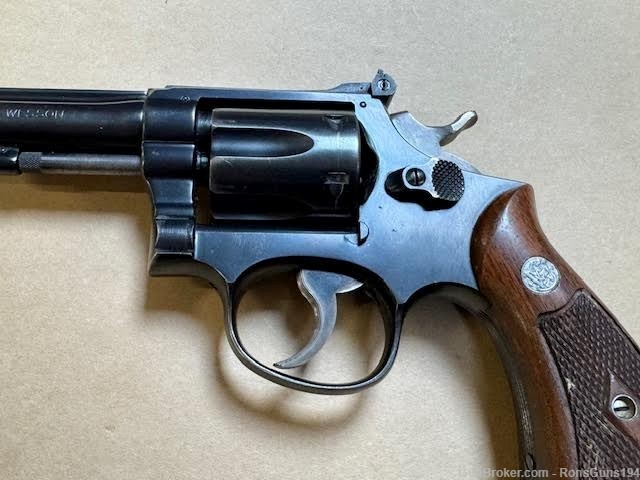 1952 Smith & Wesson K-22 Masterpiece revolver 6 inch Barrel original Box-img-3