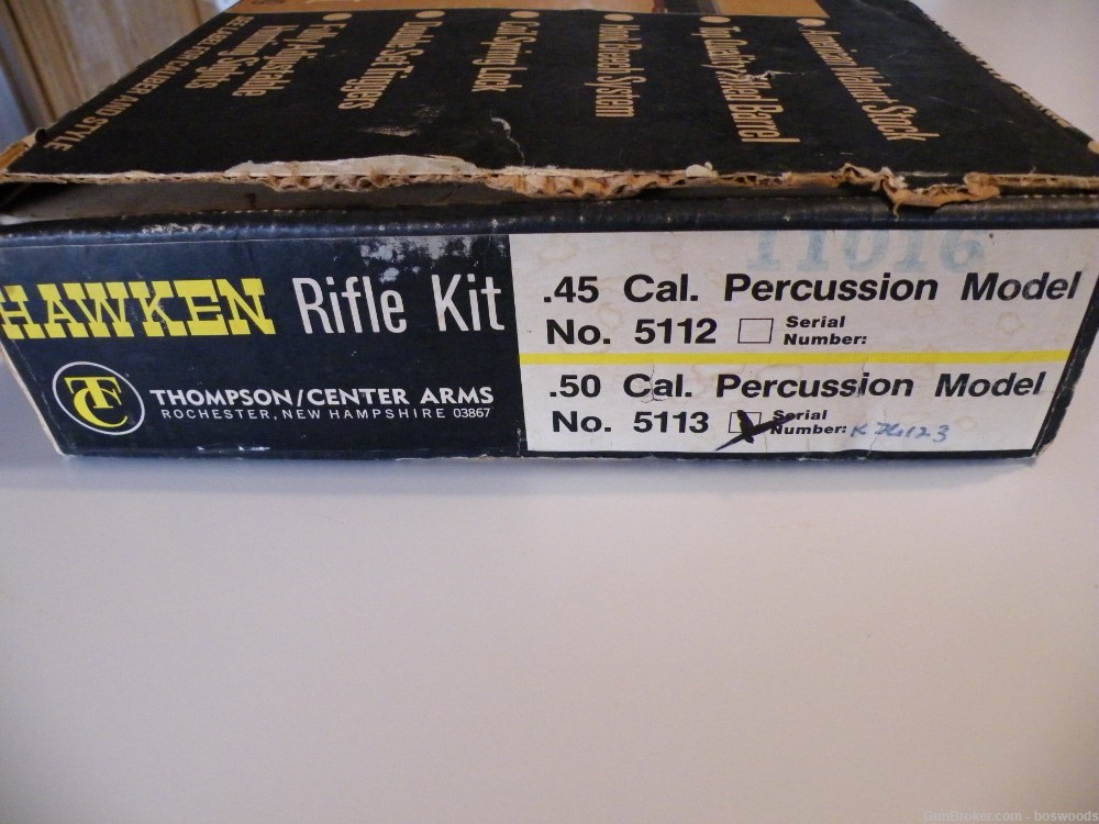 Thompson/Center Arms 50cal. percussion Hawken Rifle Kit-img-3